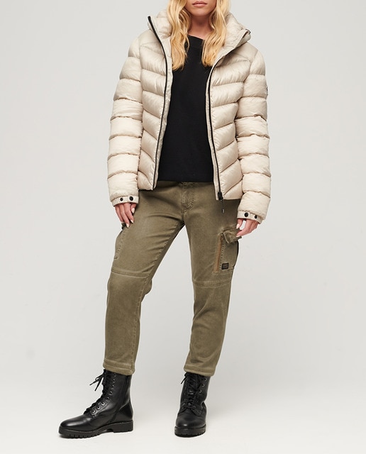 Imagen 0 de Cazadora acolchada de mujer con capucha Fuji