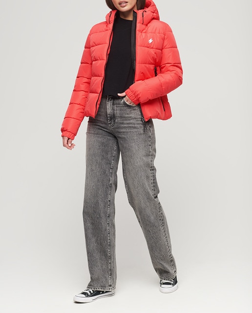 Imagen 0 de Cazadora acolchada con capucha Spirit Sports de mujer