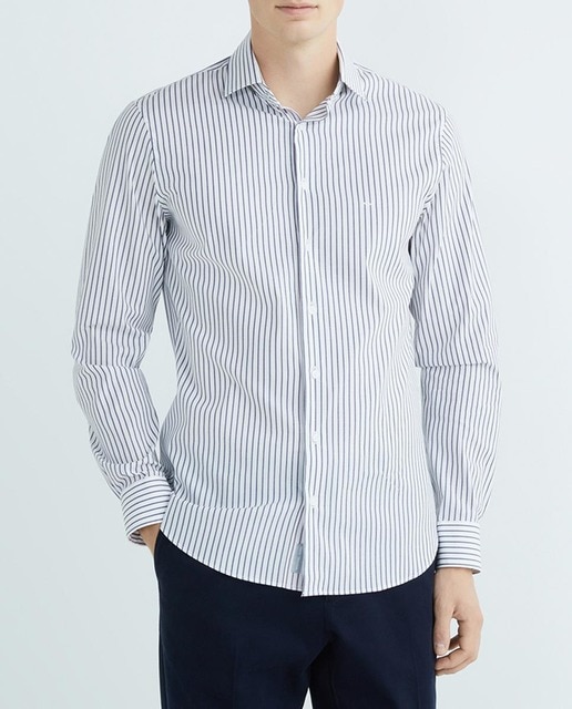 Imagen 0 de Camisa hombre de vestir custom a rayas