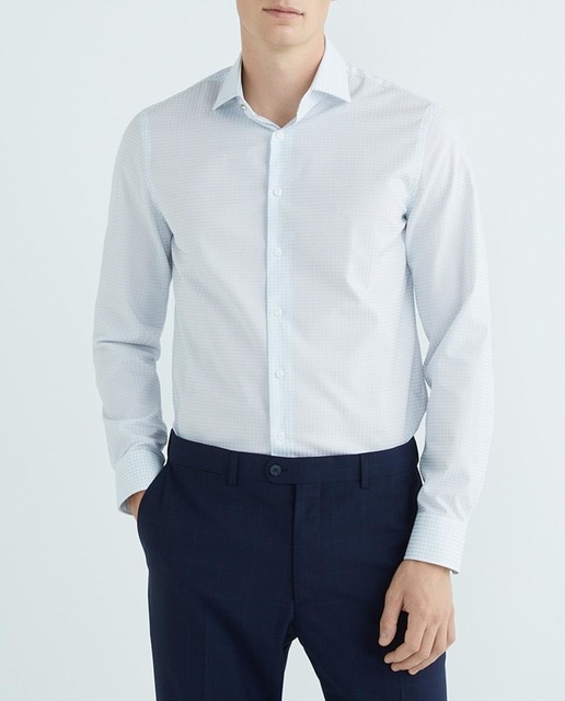 Imagen 0 de Camisa de hombre de vestir custom a cuadros