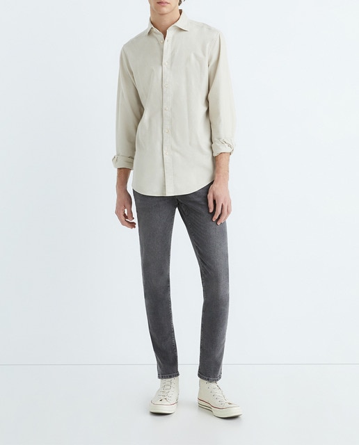 Imagen 0 de Vaqueros entallados de algodón ecológico