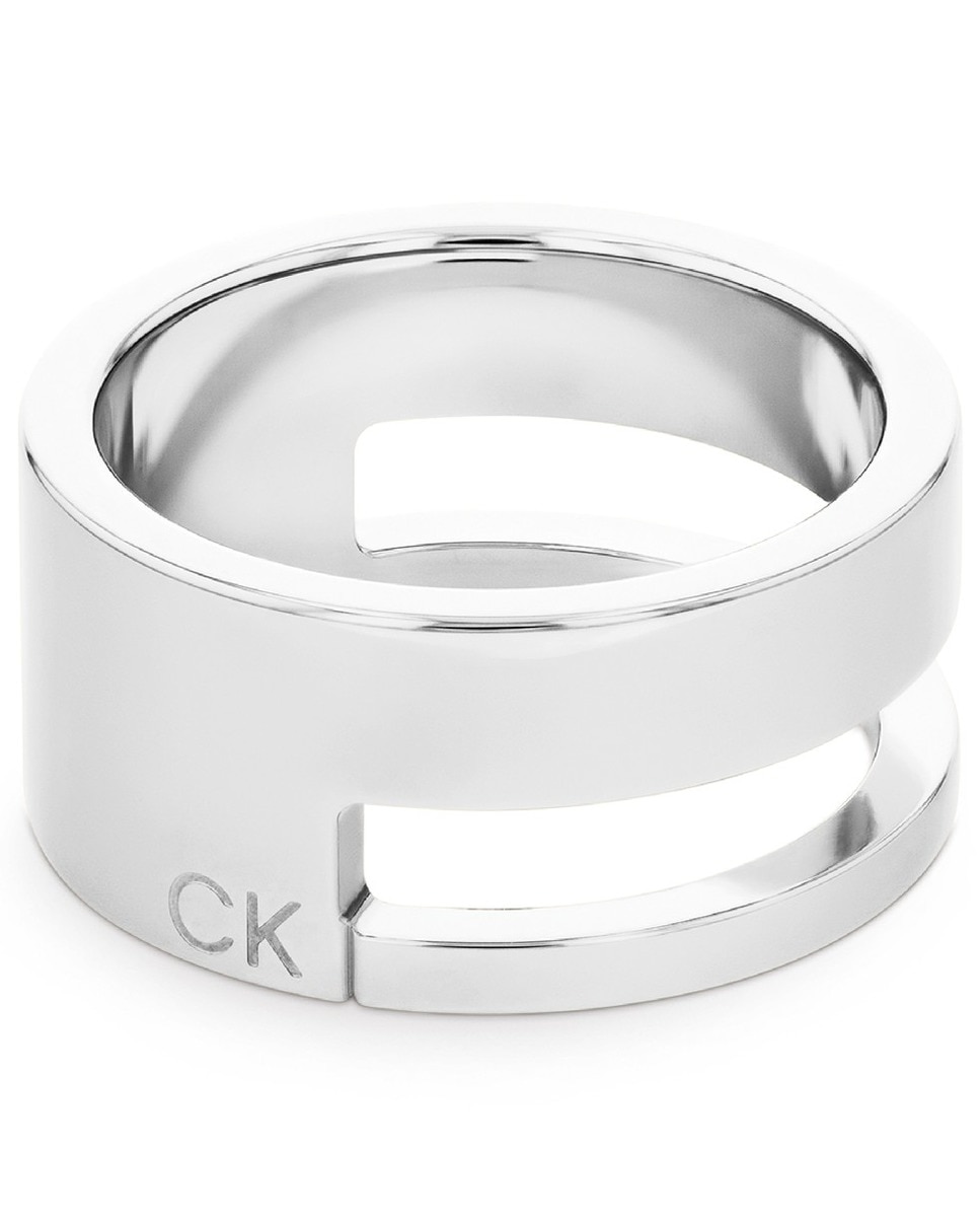 Imagem 0 de Anel Geometric Essentials de Aço - Dourado