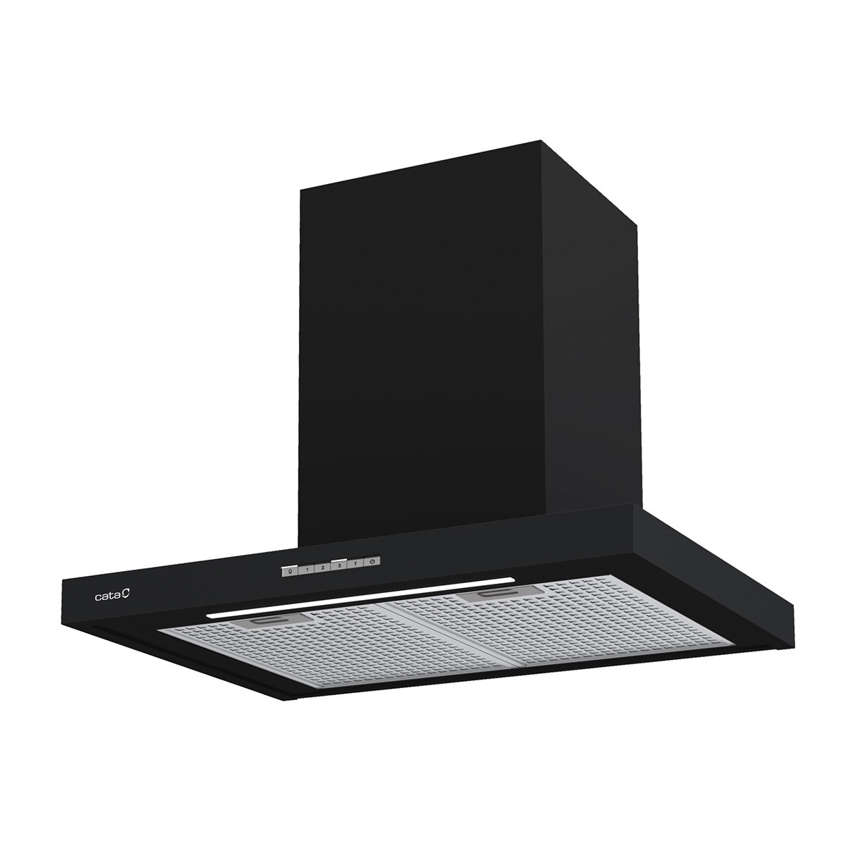 Imagen 0 de Campana decorativa Cata 3 velocidades + 1 turbo - SYGMA 7010 BK