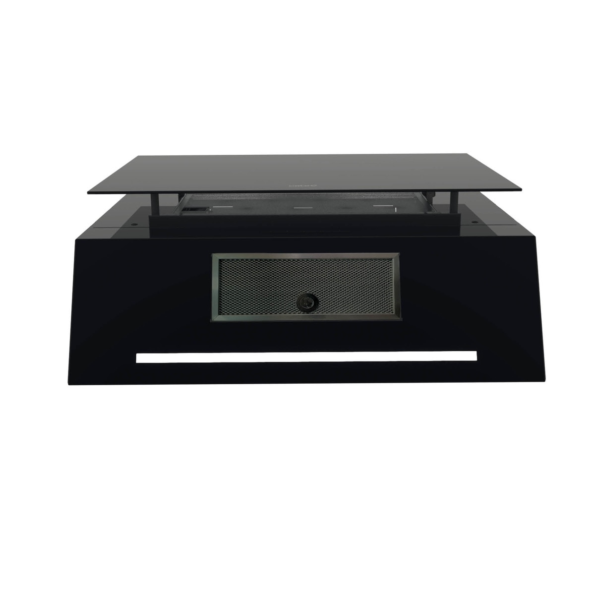 Campana decorativa Cata 3 velocidades + 1 turbo - THALASSA 600GBK /G Cristal negro-6