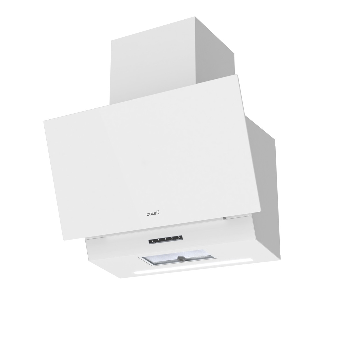 Campana decorativa Cata 3 velocidades + 1 turbo - THALASSA 700GWH /G Cristal blanco-3