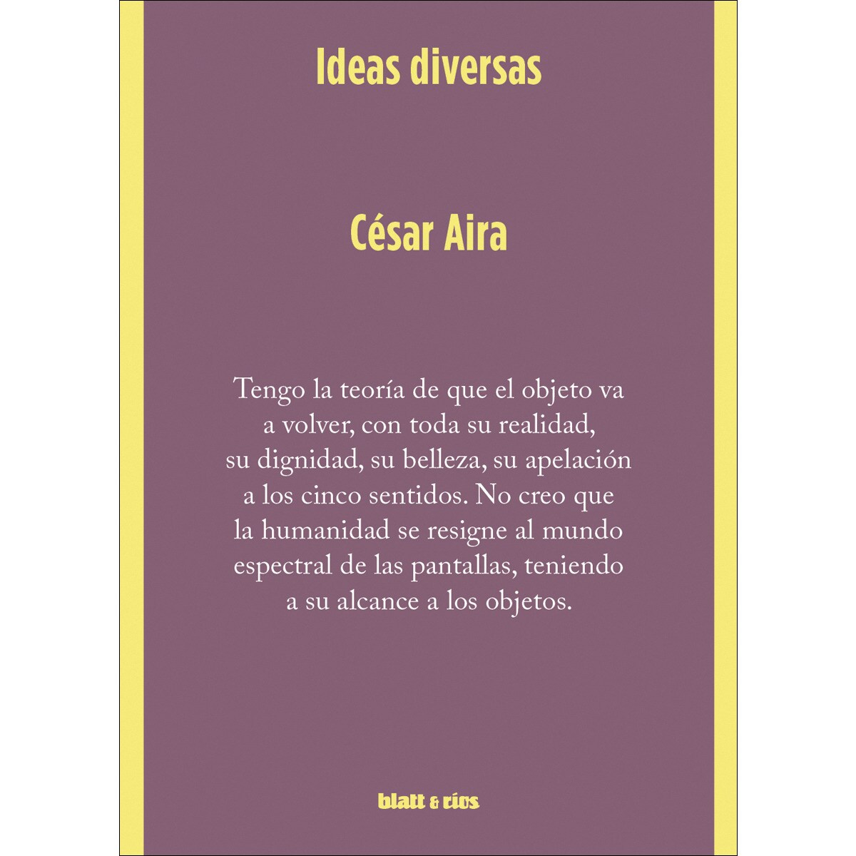 Ideas diversas 1