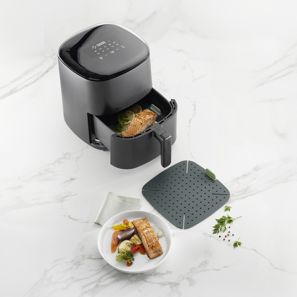 Alfombrilla para Freidora Air Fryer Lékué 4