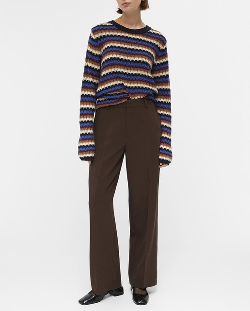Imagen 0 de Pantalones de mujer pinzas largos
