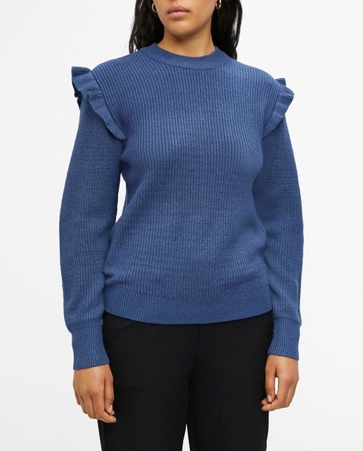 Imagen 0 de Jersey de mujer cuello redondo