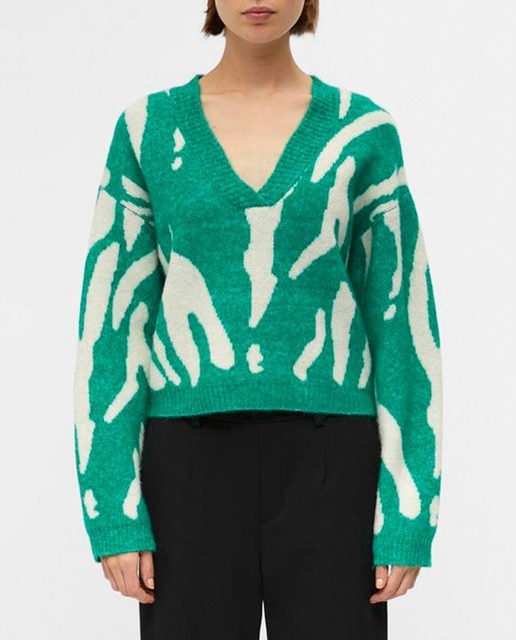 Imagen 0 de Jersey de mujer cuello pico
