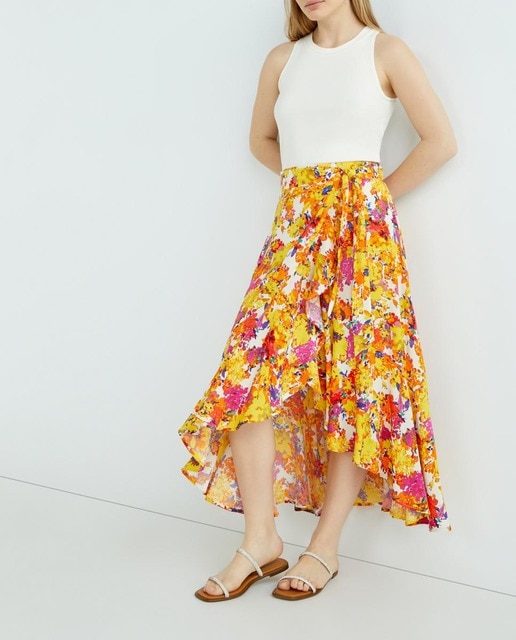 Imagen 0 de Falda volantes cruzada