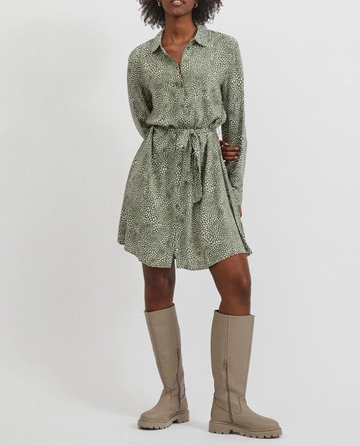 Imagen 0 de Vestido midi camisero