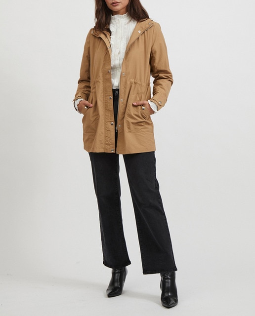 Imagen 0 de Parka de mujer midi capucha