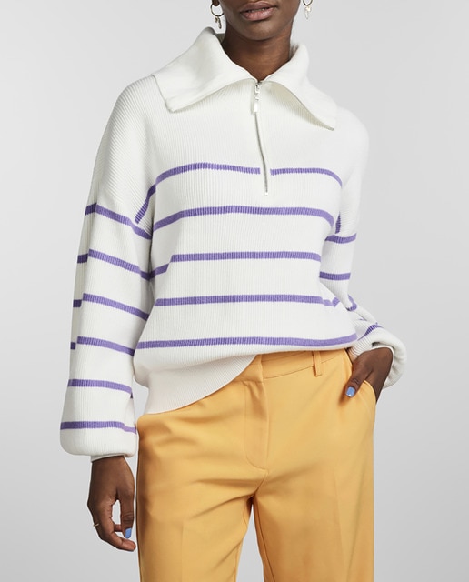 Imagen 0 de Pullover de mujer manga larga cuello alto liso