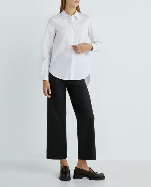 Imagen 0 de Pantalón de mujer encerado wide leg