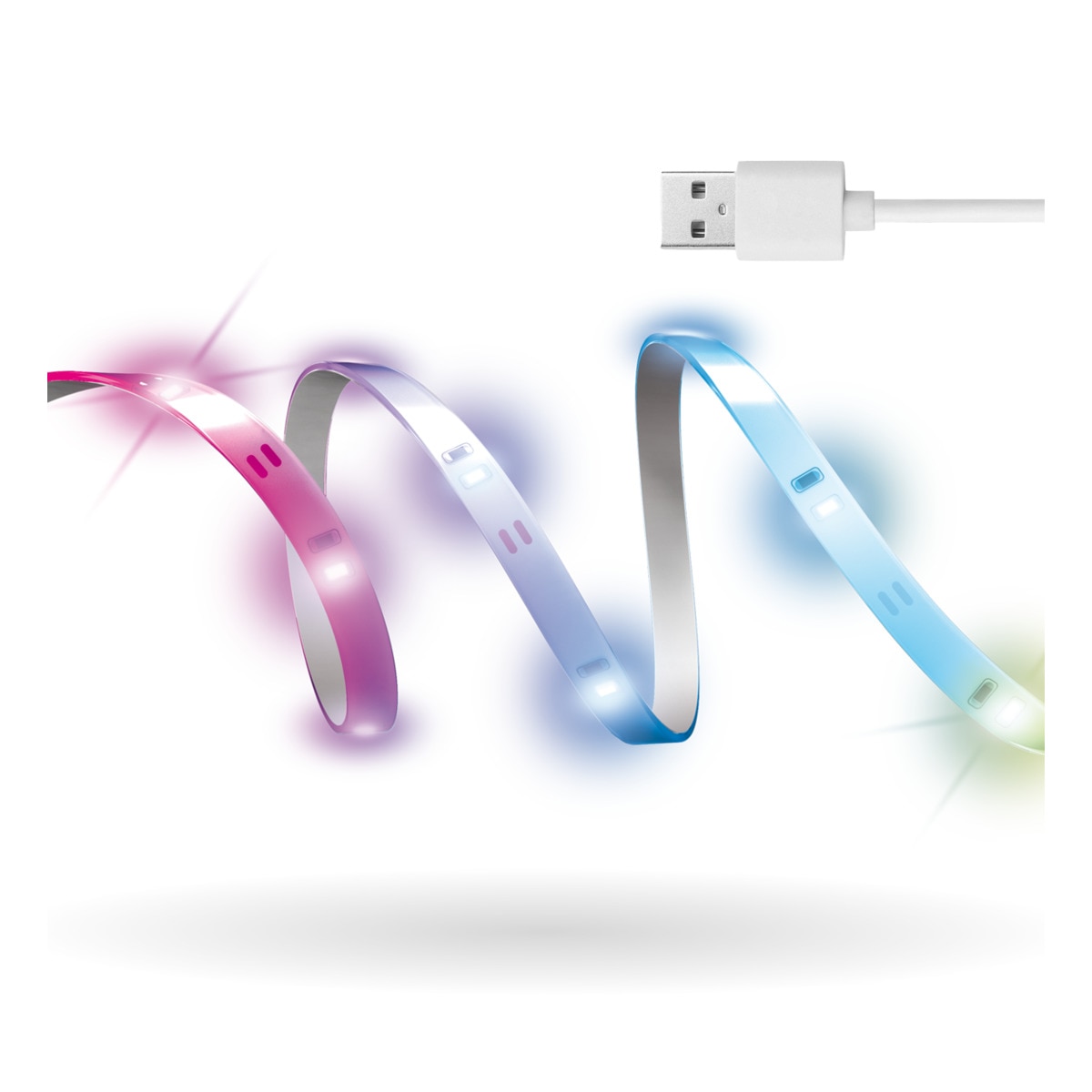 Tira de Luz LED RGB Digital 3 m Multicolor-5