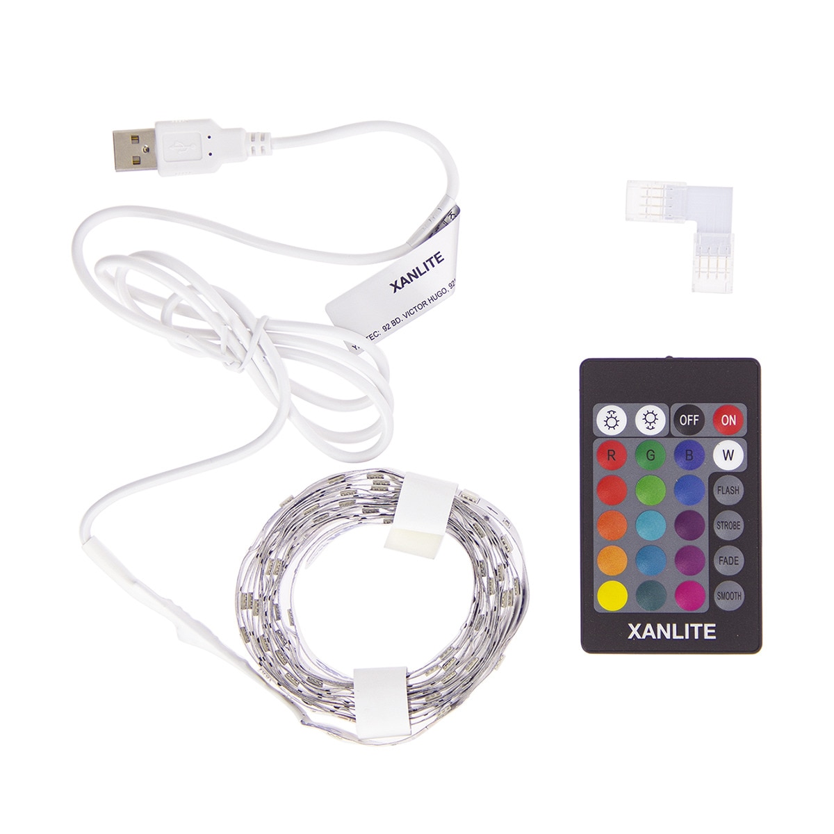 Tira de Luz LED RGB Digital 3 m Multicolor-1