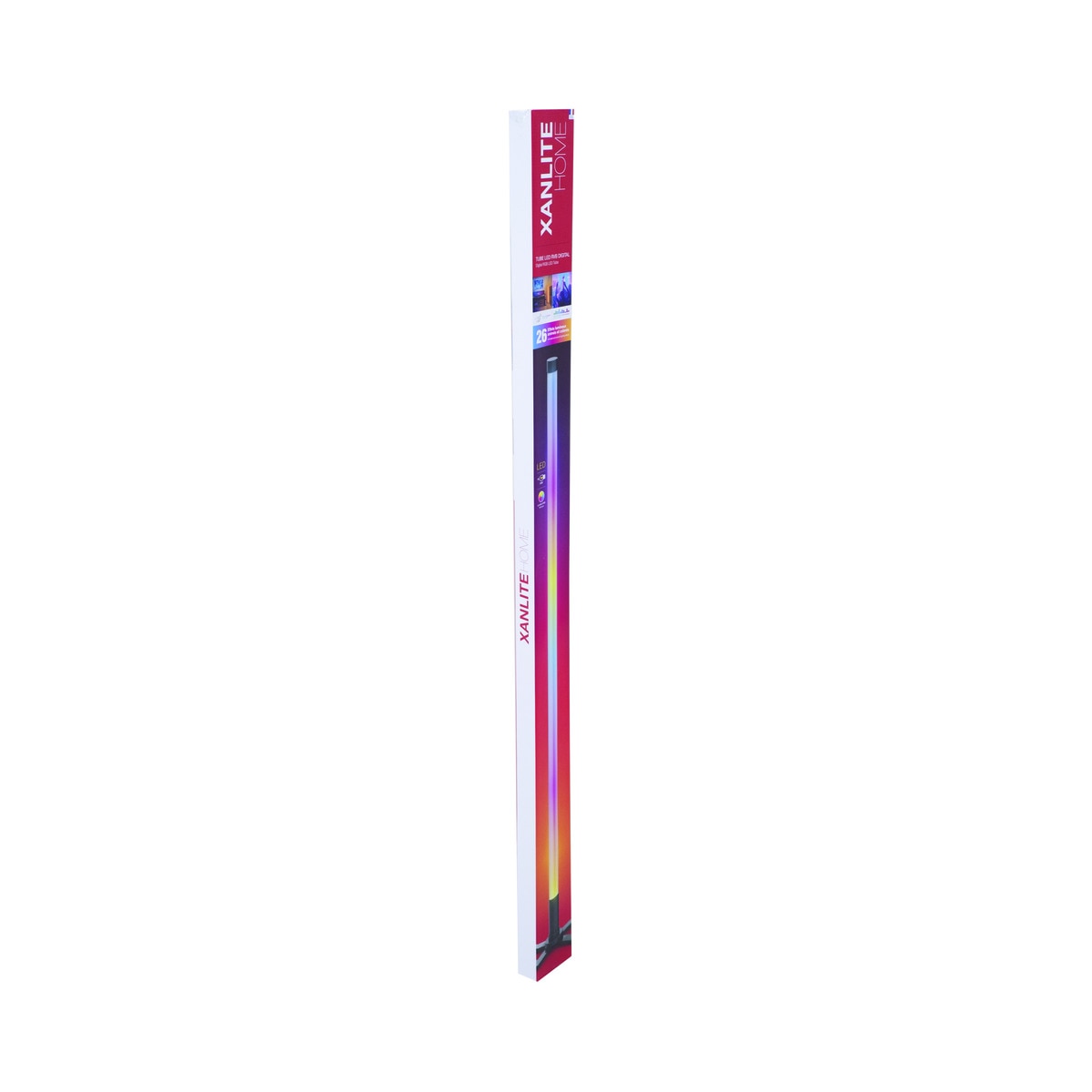 Tubo LED Gaming RGB 130 cm Blanco-7