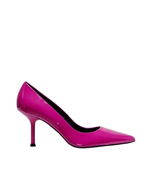 Imagen 0 de Zapatos de salón de mujer en charol color fucsia