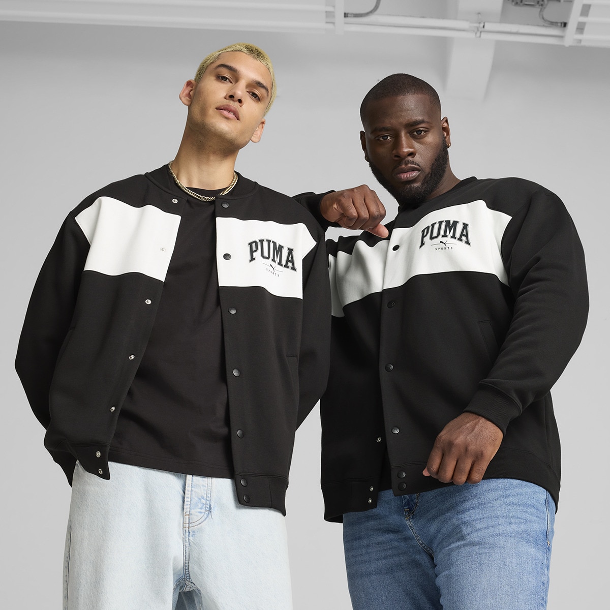 Casaco de Homem Squad Bomber Jacket FL Preto-1