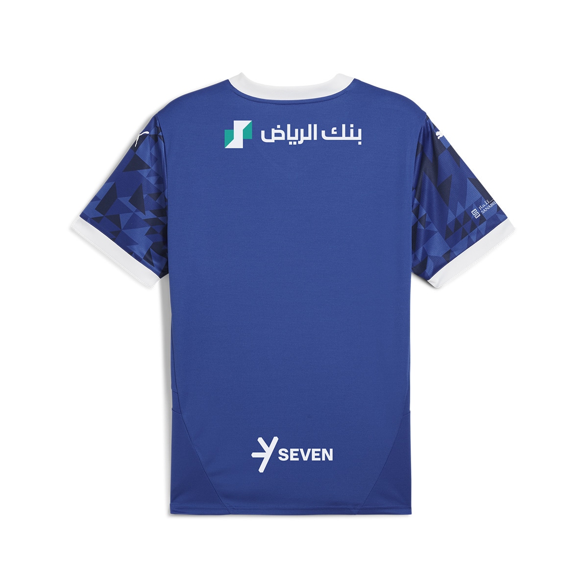 T-shirt de Homem 1.º Equipamento Al Hilal 2024-2025 Neymar Jr Réplica Azul-7