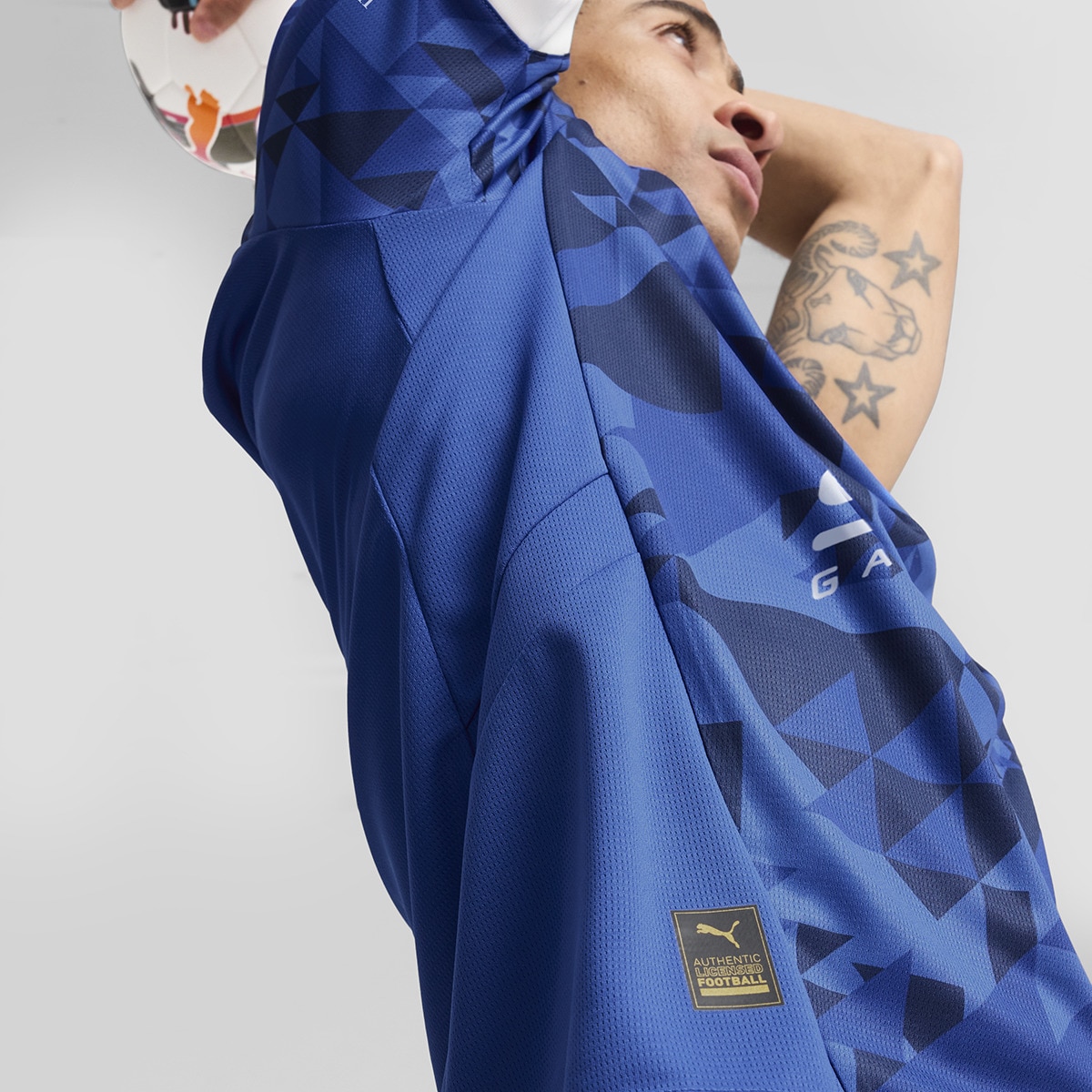 T-shirt de Homem 1.º Equipamento Al Hilal 2024-2025 Neymar Jr Réplica Azul-3