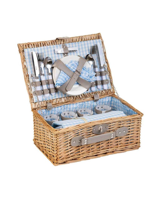 Imagen 0 de Cesta de picnic 4 servicios natural