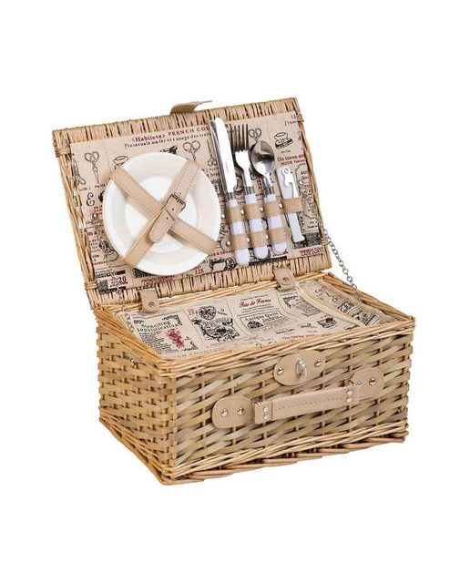 Imagen 0 de Cesta de picnic 2 servicios gris