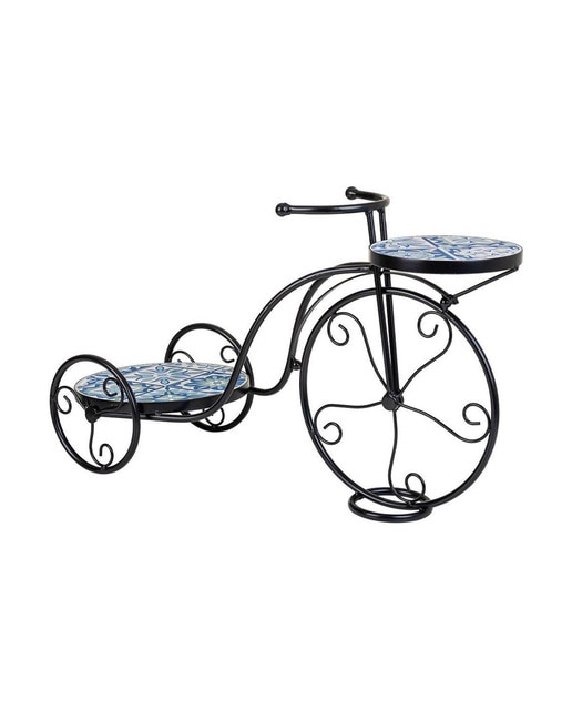 Imagen 0 de Soporte bici de mosaico y forja negro