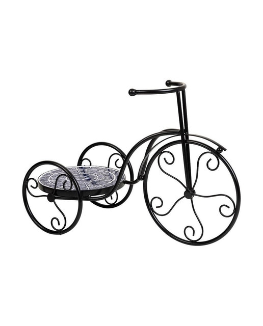 Imagen 0 de Soporte bici de mosaico y forja negro