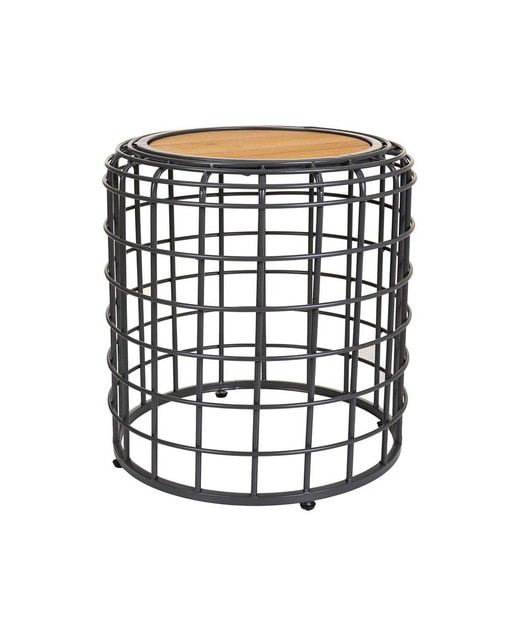 Imagen 0 de Mesa de centro de metal y madera