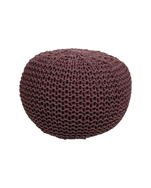 Imagen 0 de Puff de algodón trenzado