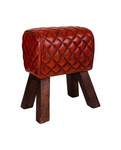 Imagen 0 de Taburete de piel