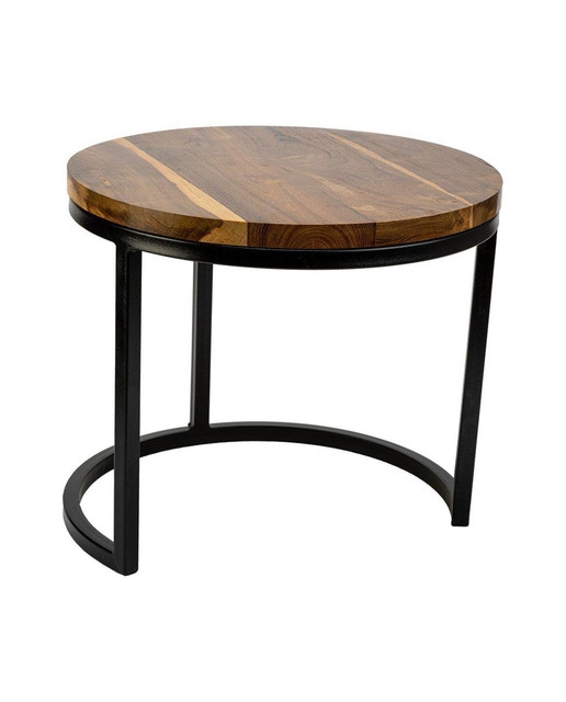 Imagen 0 de Mesa de centro de madera y metal