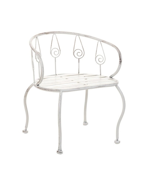 Imagen 0 de Silla infantil de forja blanco