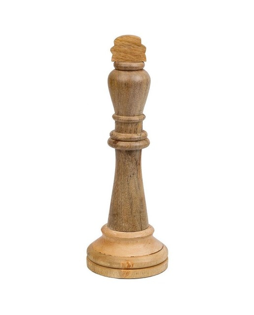 Imagen 0 de Rey de madera de mango marrón