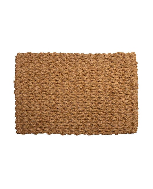 Imagen 0 de Felpudo de cuerda de coco marrón