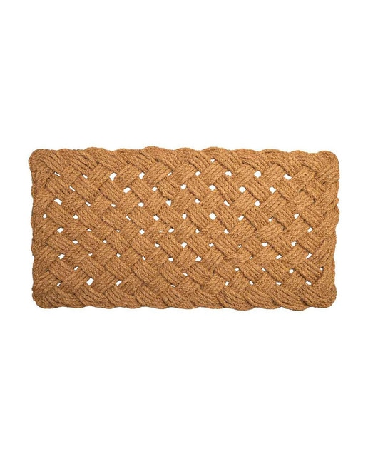 Imagen 0 de Felpudo de cuerda de coco marrón