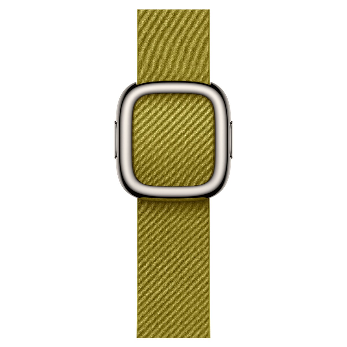 Correa con Hebilla Moderna en color verde cartujo para Apple Watch de 42mm - Pequeña Verde Cartujo-2