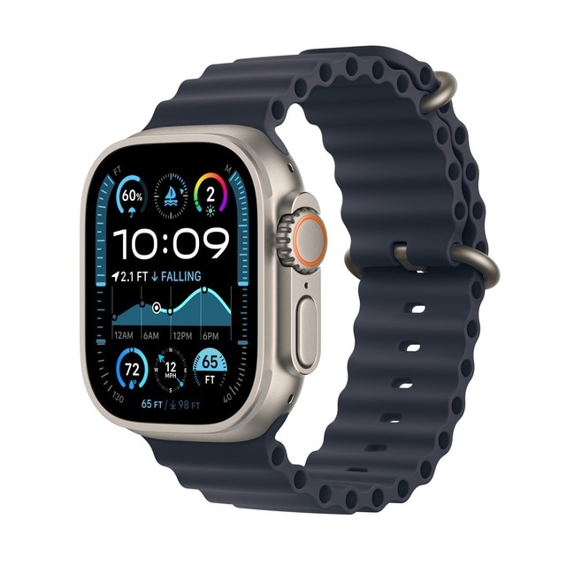 Imagem 0 de Apple Watch Ultra 2 - Titânio Natural com Bracelete Navy Ocean