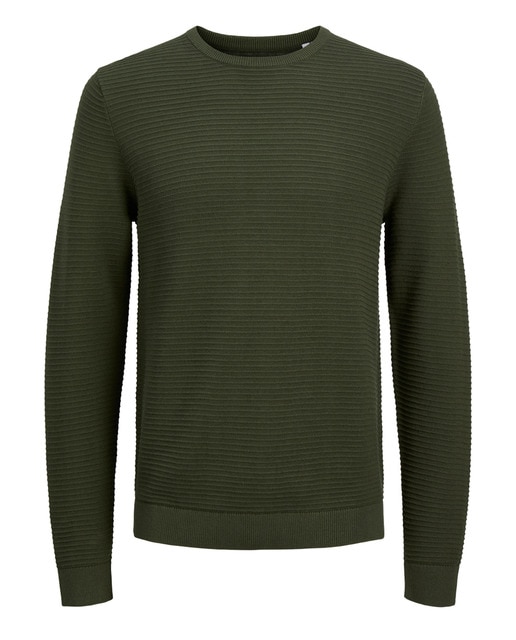 Imagen 0 de Jersey estructura de cuello redondo de hombre