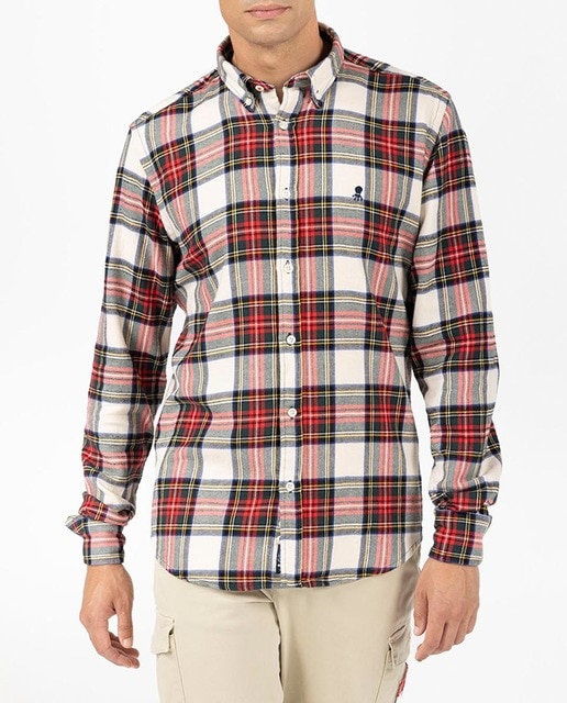 Imagen 0 de Camisa cuadros de hombre