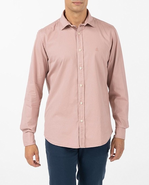 Imagen 0 de Camisa lisa de hombre