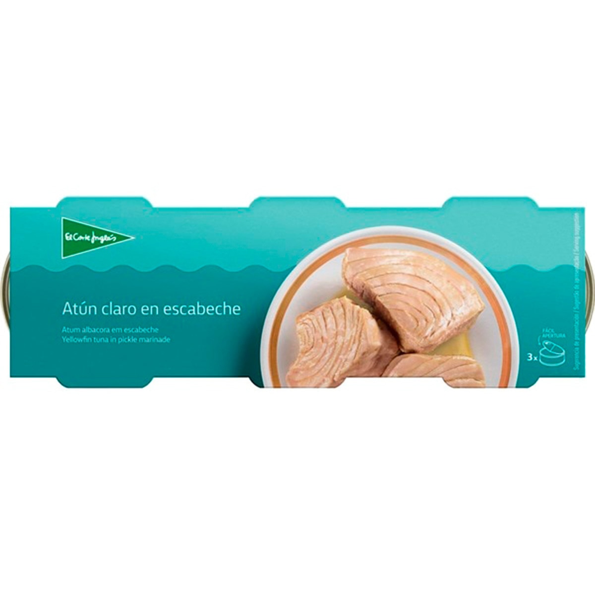 Atum em Escabeche Pack 3 lata 180 g