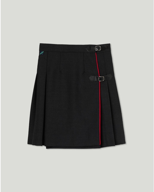 Imagen 0 de Falda de uniforme en color liso