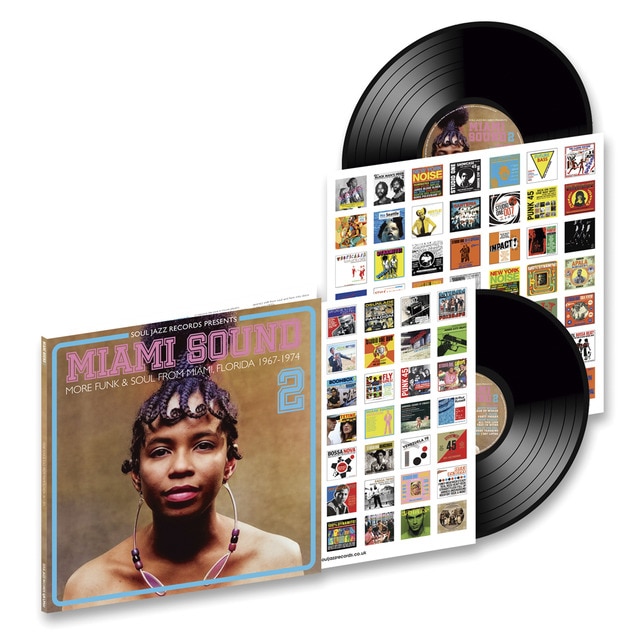Imagen 0 de Miami sound 2, more funk & soul from Miami, Florida 1967-74 (2 LP-Vinilo)