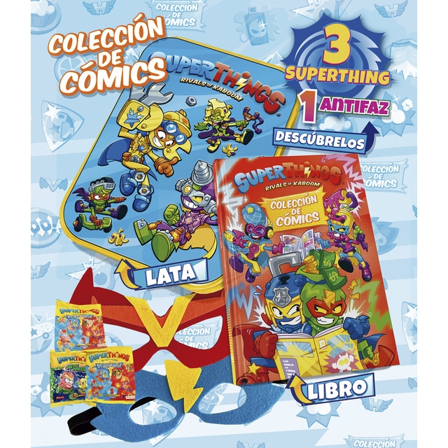 Imagem 0 de Libro Coleccionista Cómics Superthings - Rescue Force & Neon Power - LATA (Capa dura)