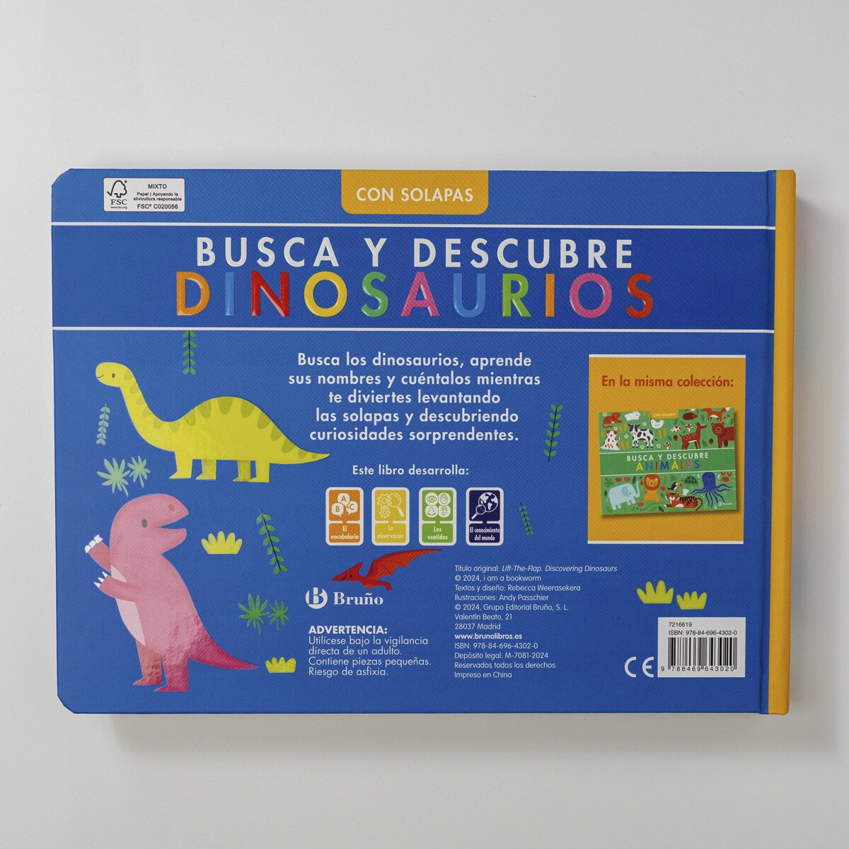 Busca y descubre. Dinosaurios (Capa dura) 2