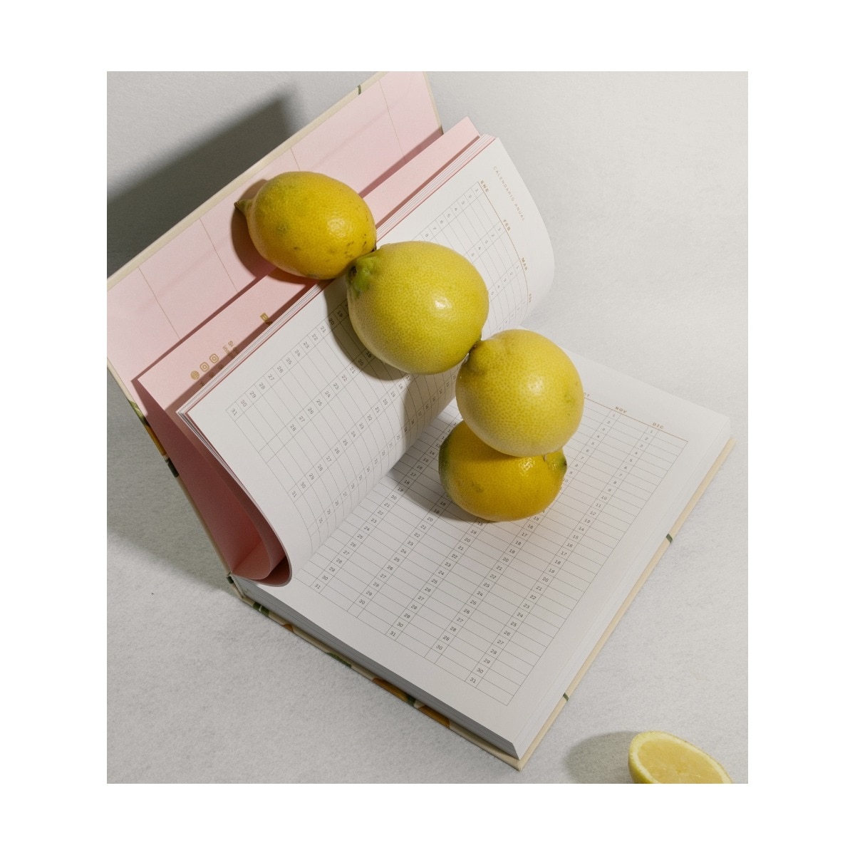 Planificador ME TO-DO  Limoncello Bosque de Balamoda verde y amarillo 3