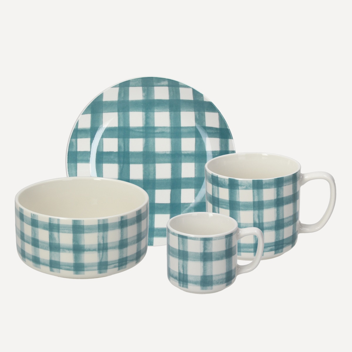 Juego de café y té Caledonia Azul Tognana Azul-1